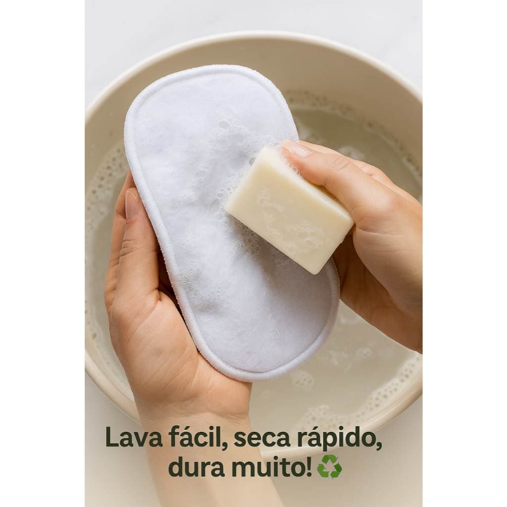 kit com 10 ou 20 paninhos higiênicos