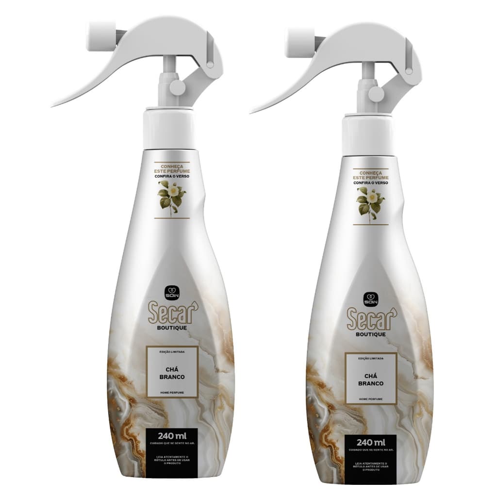 Home Perfume Secar Gatilho/Refil 2un X 240ml - Aromatizador Ambiente