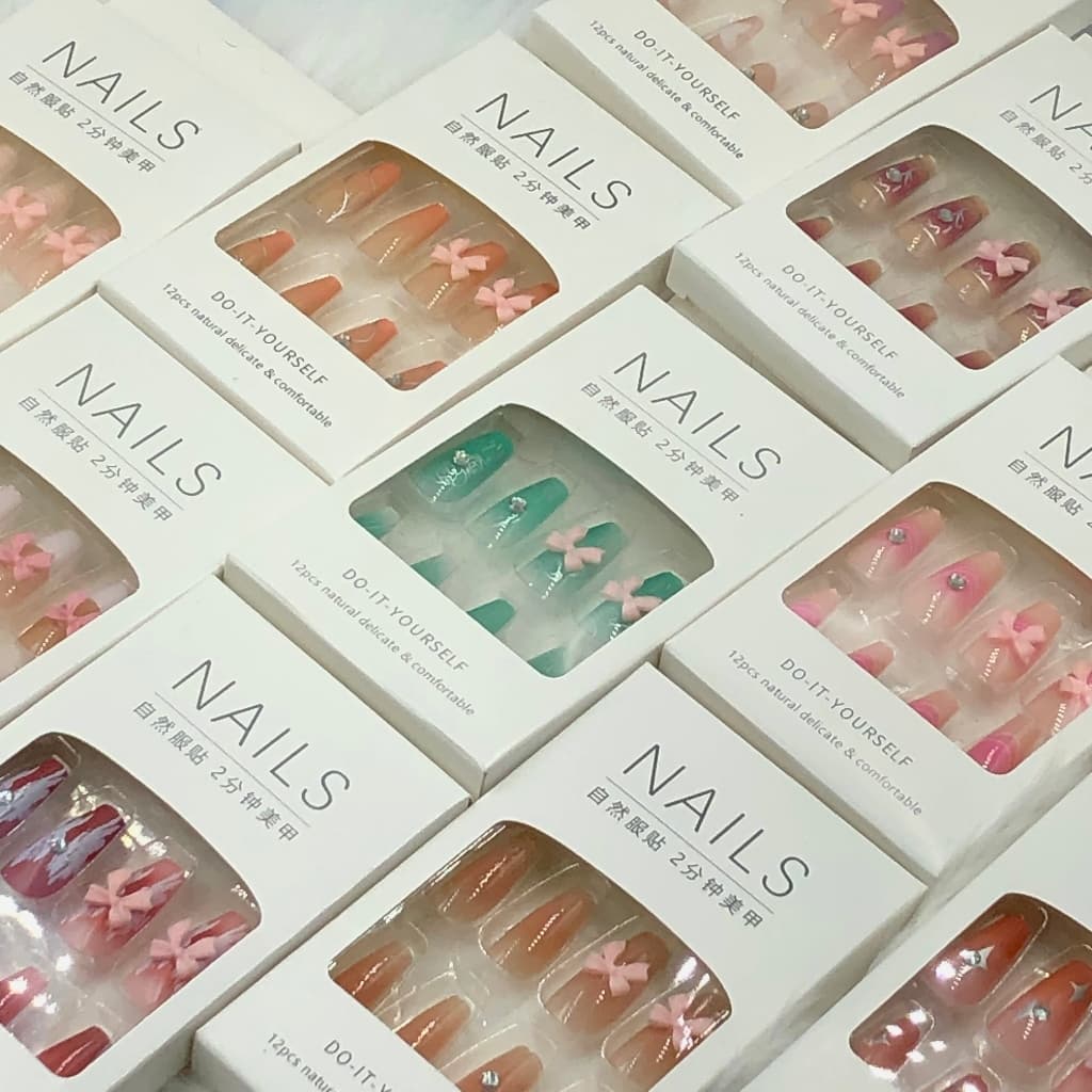 KIT 120/144 UNIDADE Unhas Postiças-Perfeito para Qualquer Ocasião!（12unidade por modelo）