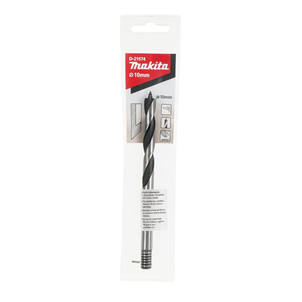 BROCA 3 PONTAS PARA MADEIRA10x135mm MAKITA