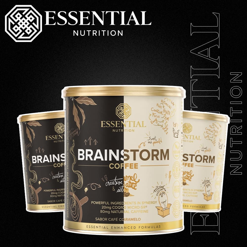 Brainstorm Coffee (Todos os Sabores) Essential Nutrition