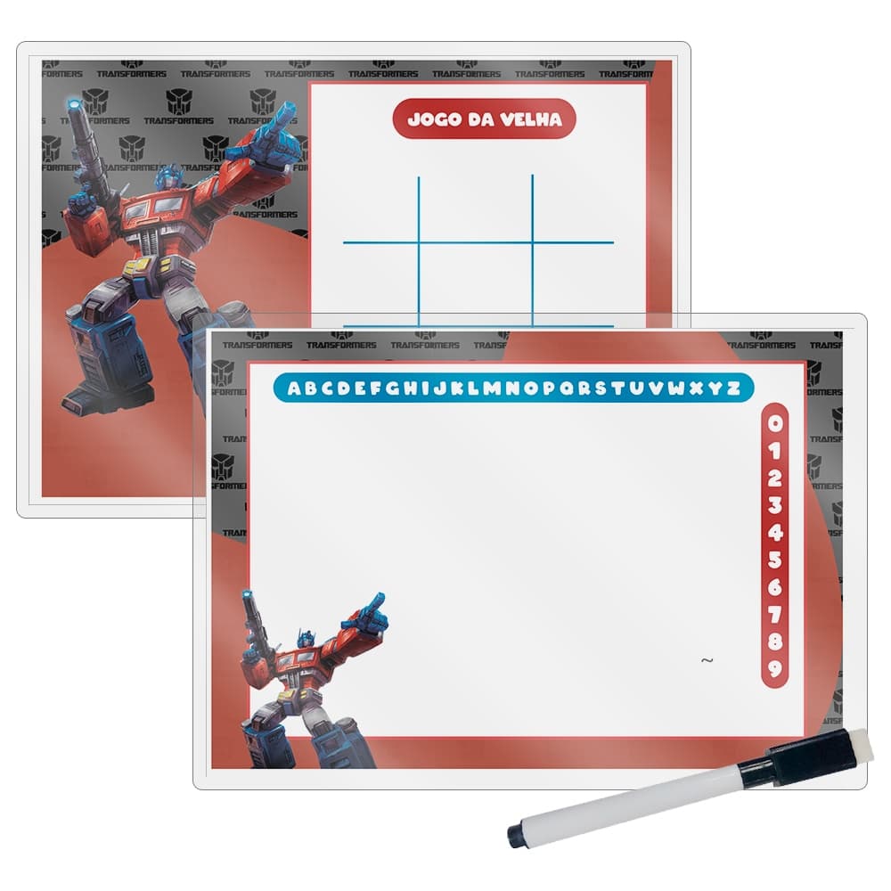 20 Kits de Lousas Magica Para aniversário infantil Lembrancinha Rapido envio Optimus Prime