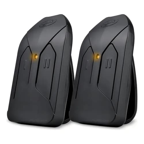 Kit 2 Controles Remoto Tok Portão Eletrônico Cerca Alarme 433mHz Preto - PPA