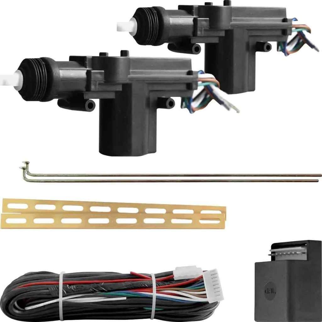 Kit de Trava Elétrica Automotiva para Carros de 2 Portas Universal