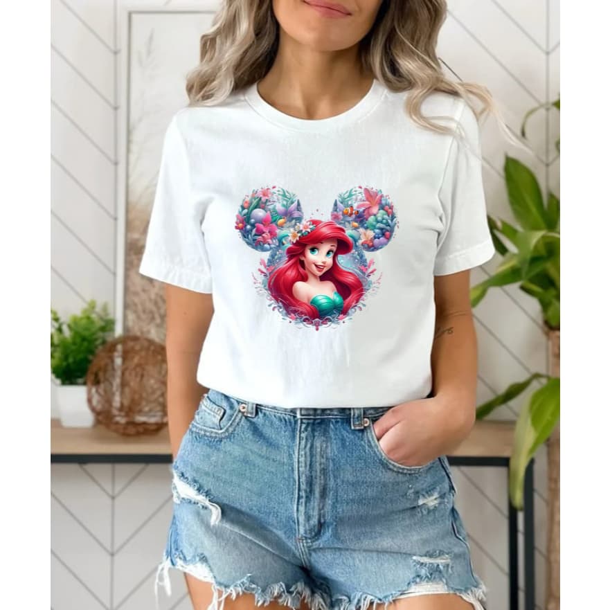 T-shirt  Blusa Feminina Confortável Em Alta Varios Modelos sublimada  Linda  Camisa  leve  macia  fresca tecido