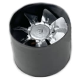 EXAUSTOR LINEAR AXIAL METAL TURBO 100MM DARK FAN 180 M3/H