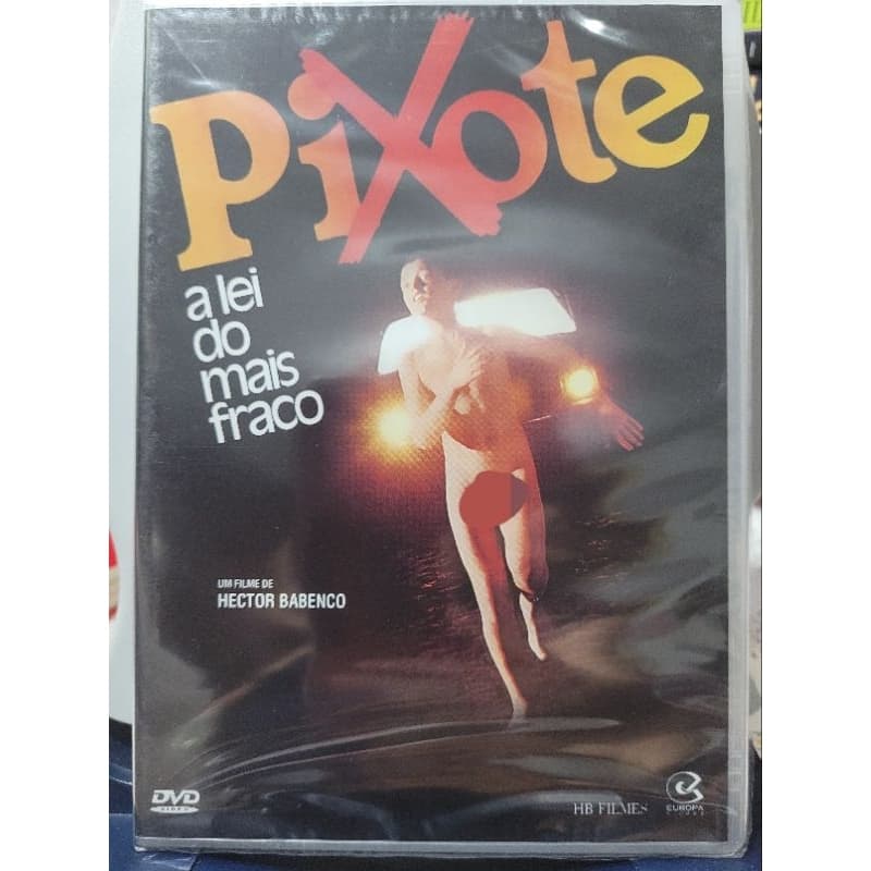 DVD PIXOTE A LEI DO MAIS FRACO ( UM FILME DE HECTOR BABENCO EDIÇÃOLIMITADA DA VERSATIL)
