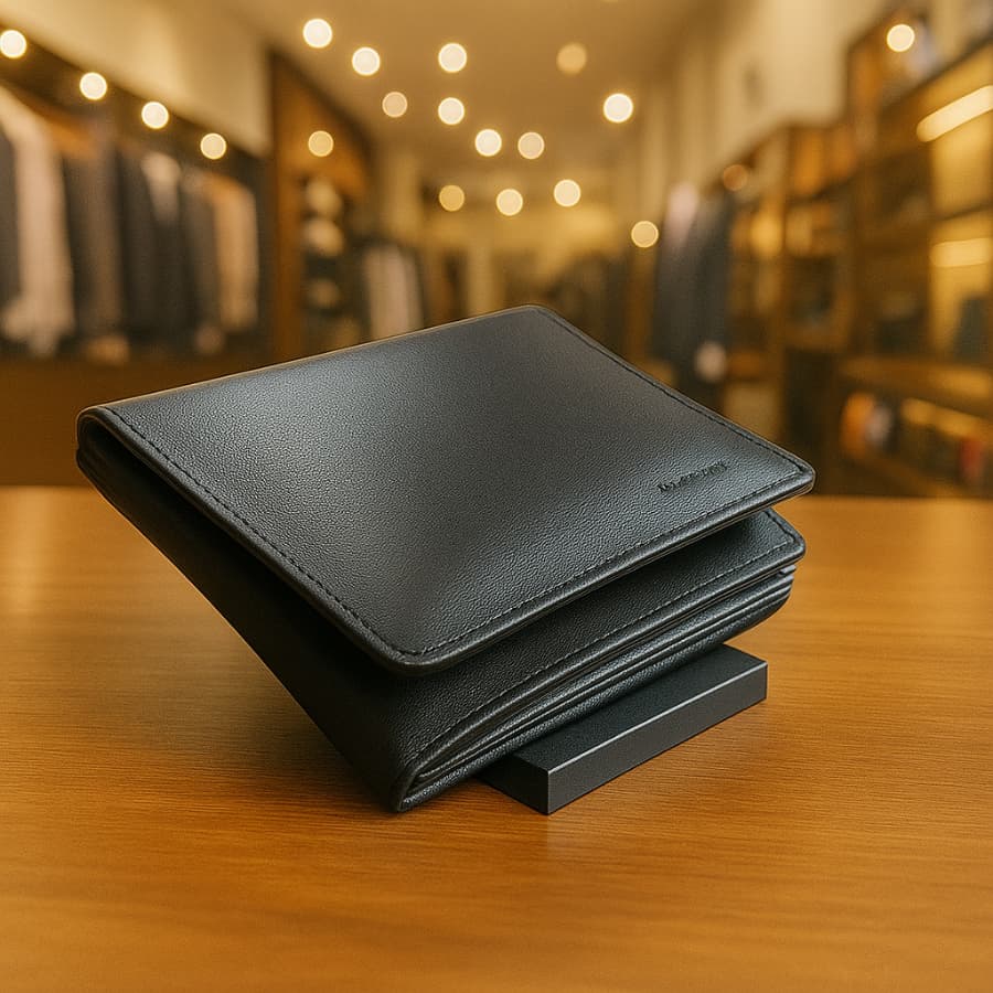 Carteira Masculina Couro 100% legitimo Premium Porta Cartões em L