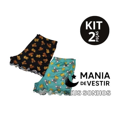 2 UNIDADES DO SHORT ,PIJAMA FEMININO , SHORT DOLL SUEDE SUPER CONFORTAVÉL PARA DORMIR