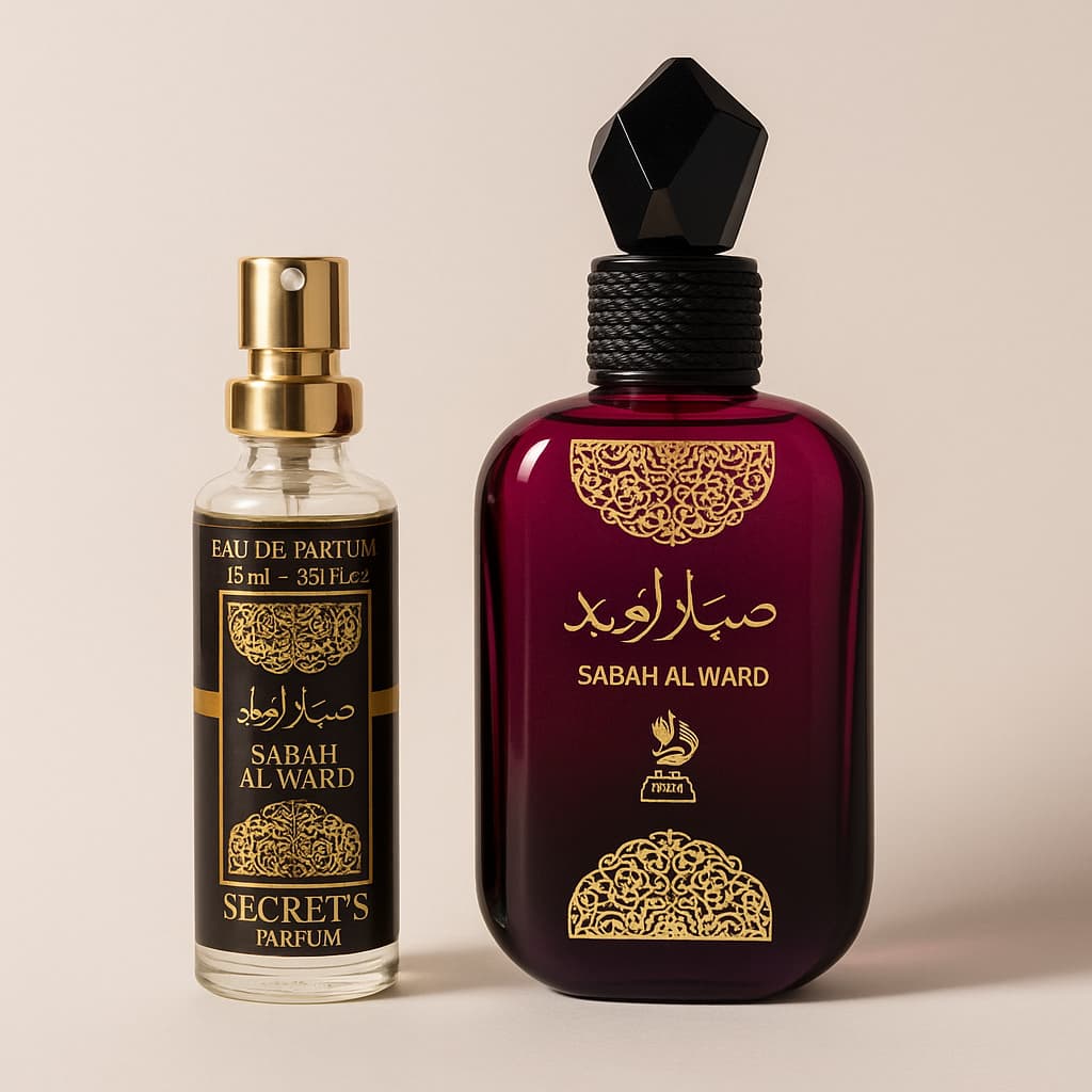 Perfume Árabe Secret’s Parfum Sabah 15ml - Essência Oriental Intensa, Cheiro de Rica, Longa Duração