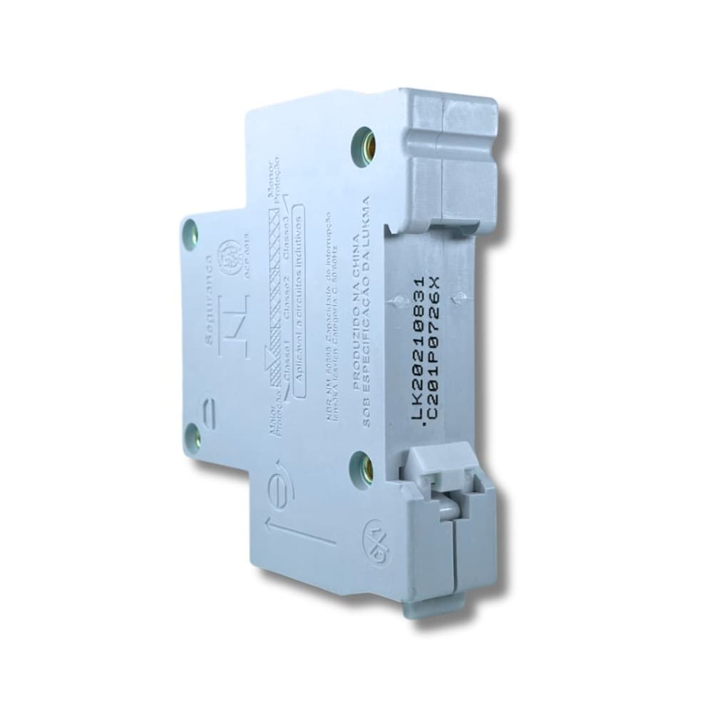 Disjuntor Unipolar Din C 40A LUKMA Cod.748