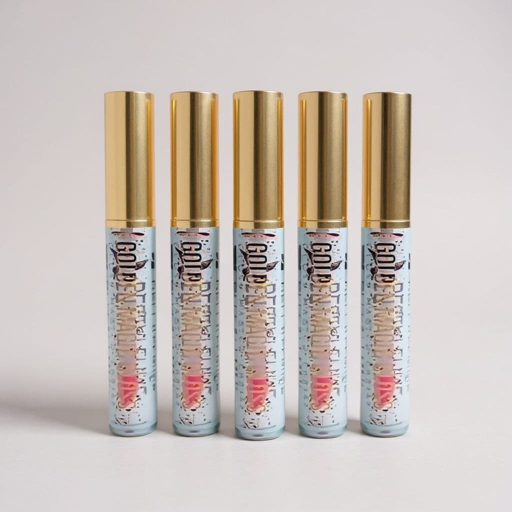 Kit C/6 Lip Gloss Bella Femme Golden Magic | Brilho Luxuoso e Efeito Deslumbrante