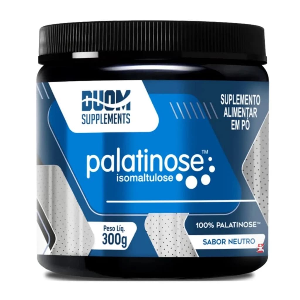 Palatinose Isomaltulose 100% Vegana Sabor Neutro 300g - Duom