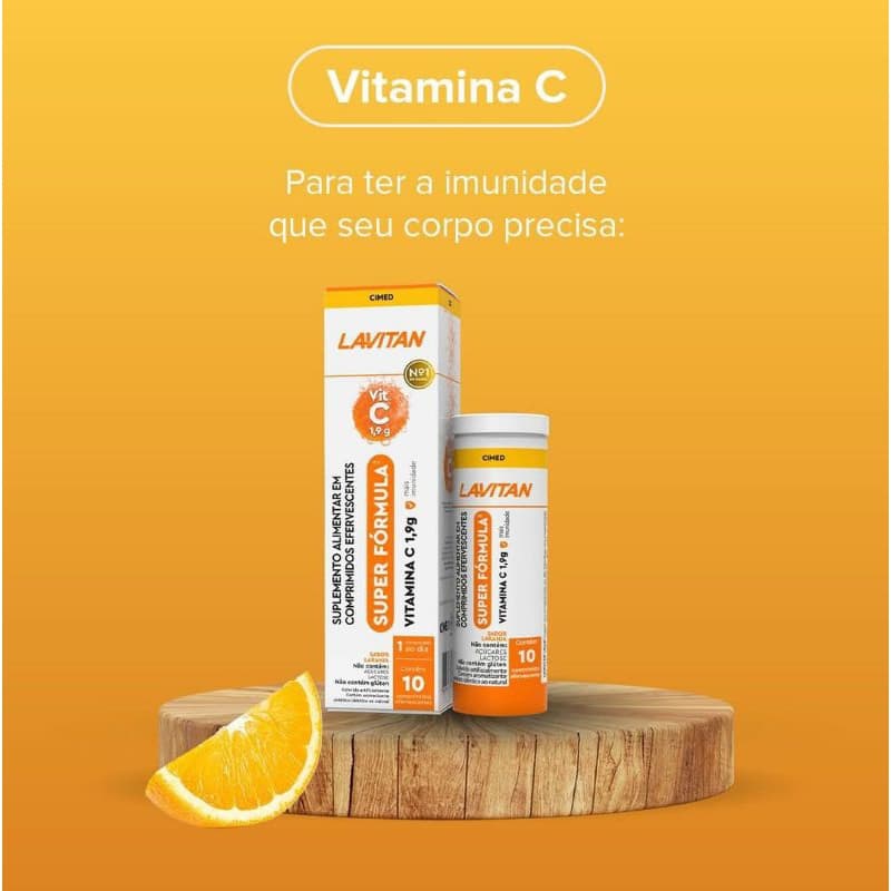 Lavitan Super Fórmula Vitamina C 🍊