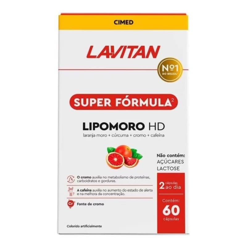 LAVITAN LIPOMORO HD 60 COMPRIMIDOS