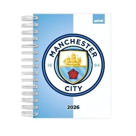 Agenda diária 2026, Manchester City, 176 folhas