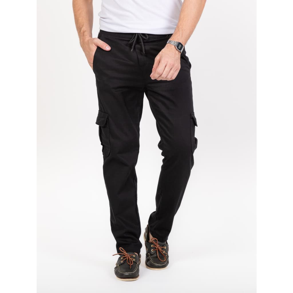 Calça Masculina Cargo Jeans  Bolso Lateral