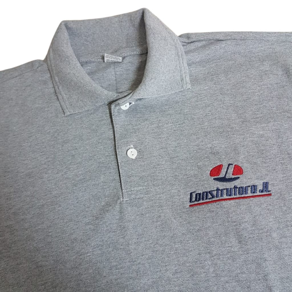 2 Camisas Gola Polo Personalizadas Bordada No Peito e costa Uniforme Bordado para empresas
