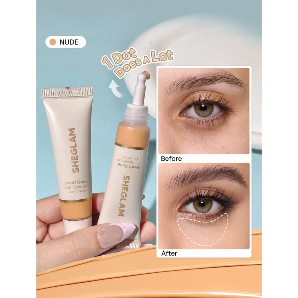 Corretivo Líquido de Alta Cobertura - SHEGLAM
