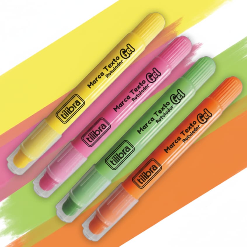Destaca texto em Gel Tilibra – Ideal para Estudos e Escritório