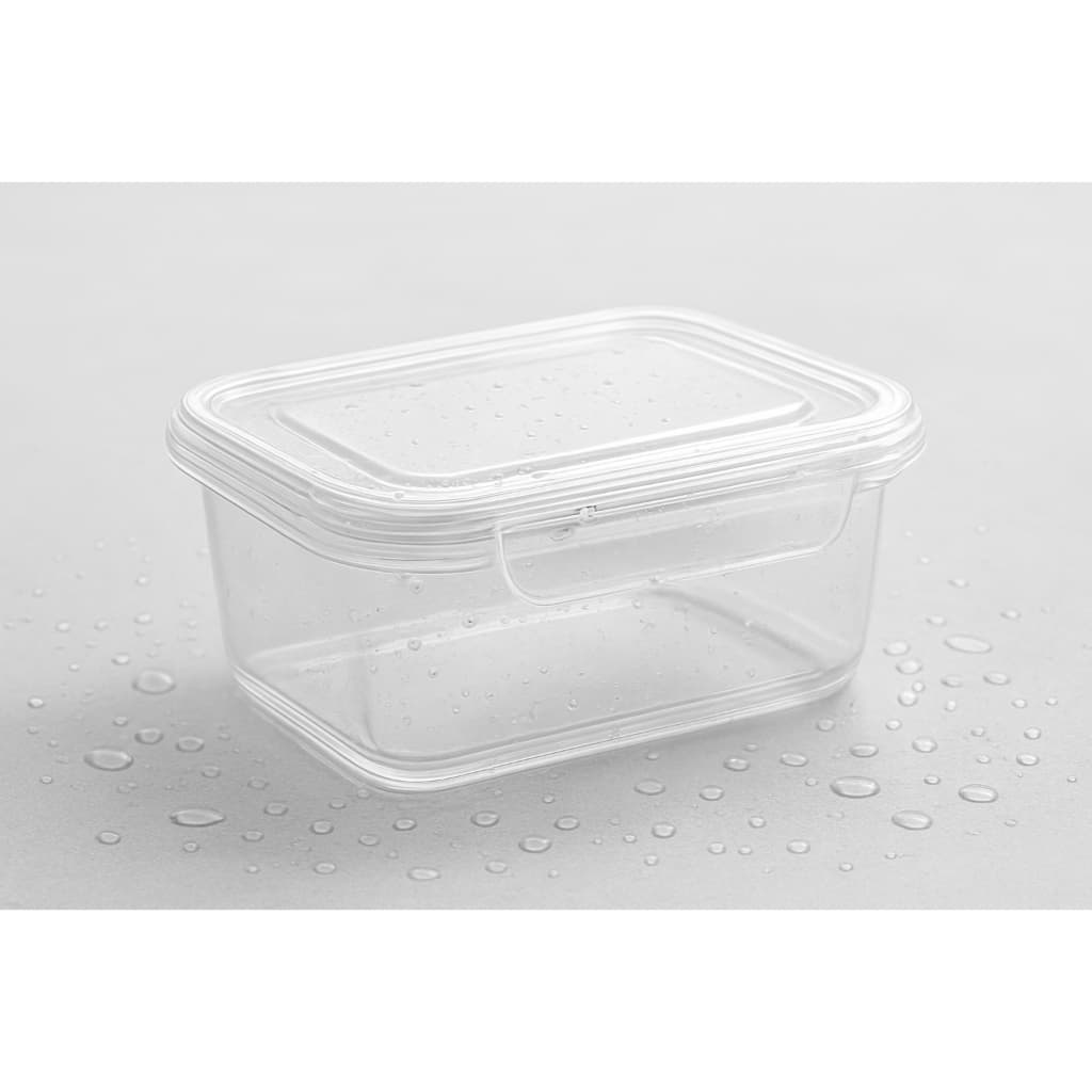 Kit 12 Marmitas Fitness Pote 1Litro Freezer E Microondas Potes Plásticos Com Travas Grande REFORÇADO