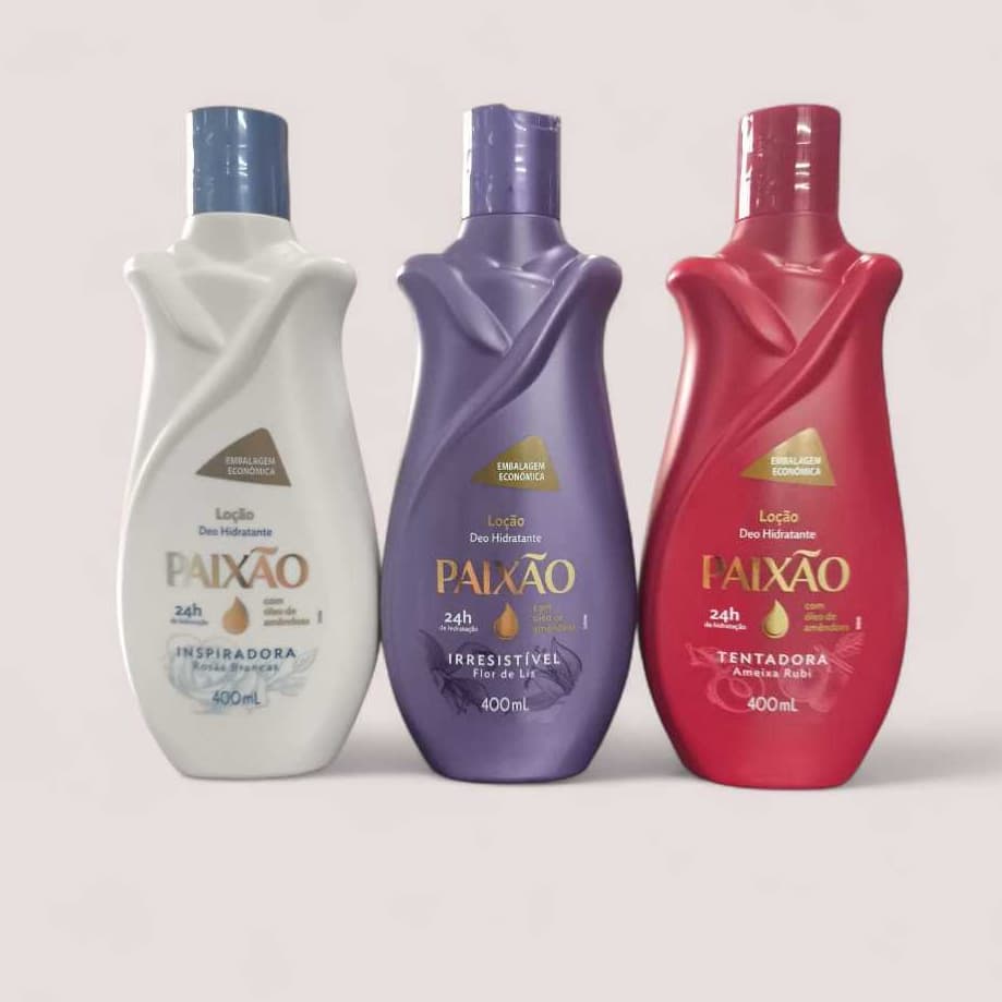 Loção Hidratante Paixão 400ml