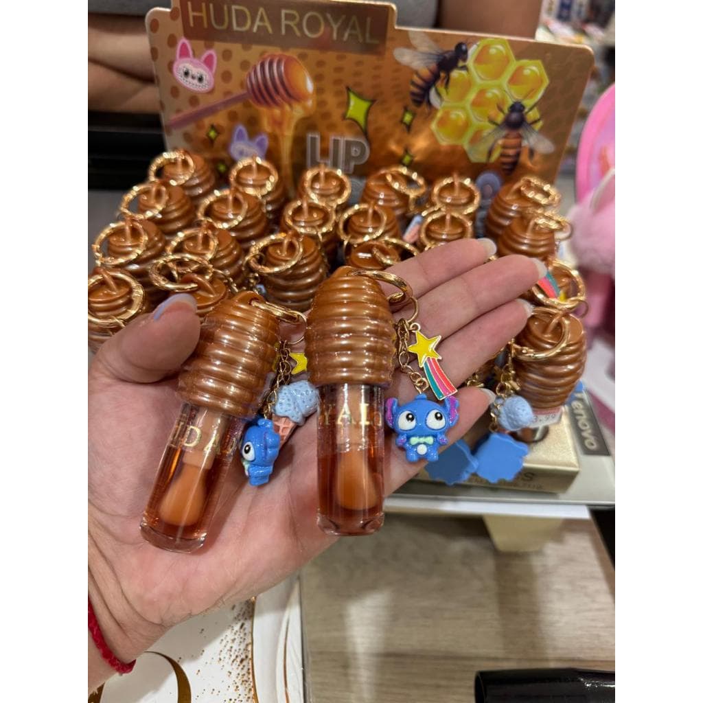 Lip Gloss Honey Chaveirinho Stitch