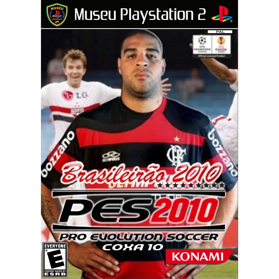 PES 2010: Brasileirão 2010 (Repro Game) - Playstation 2