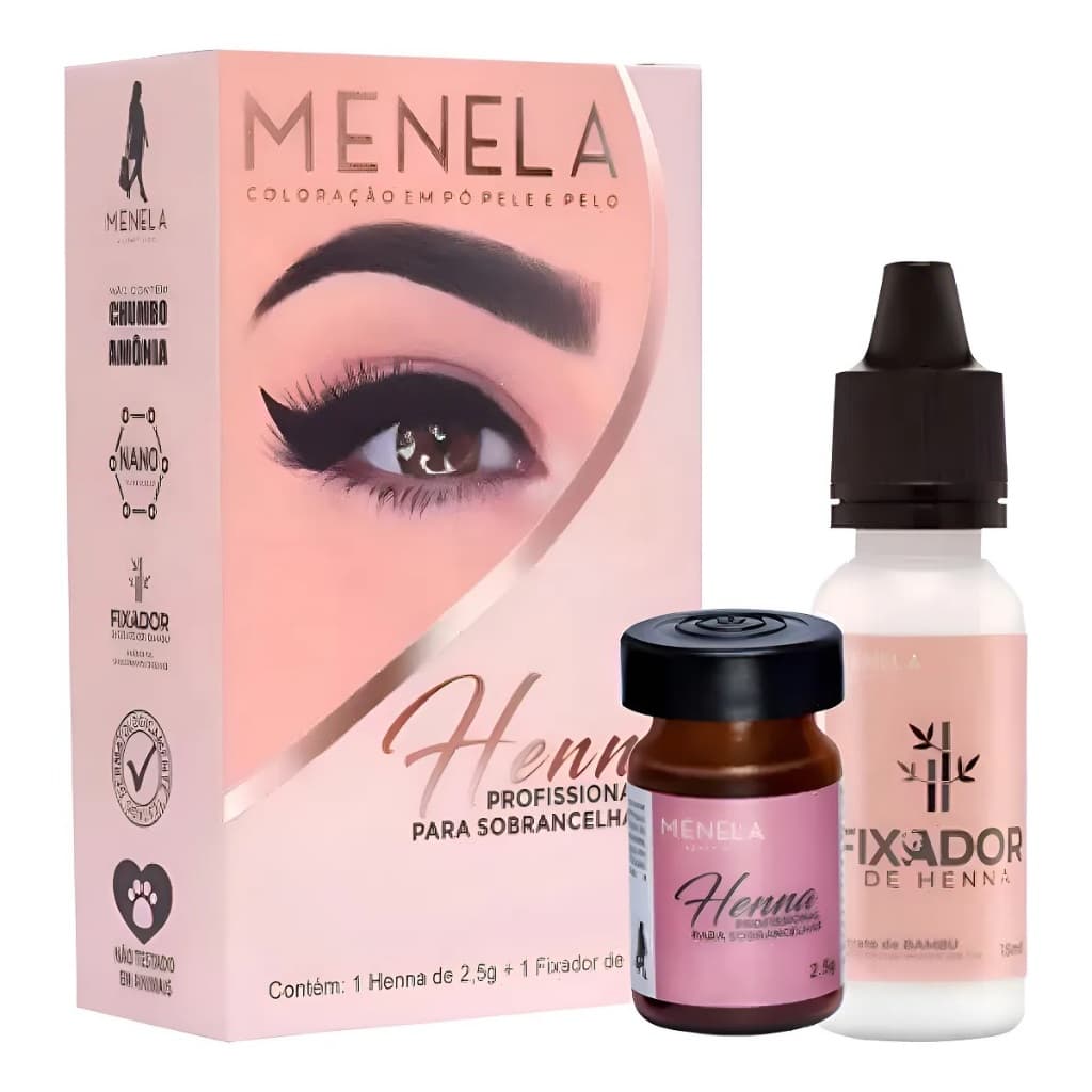Menela Henna Para Sonbrancelhas 2,5g