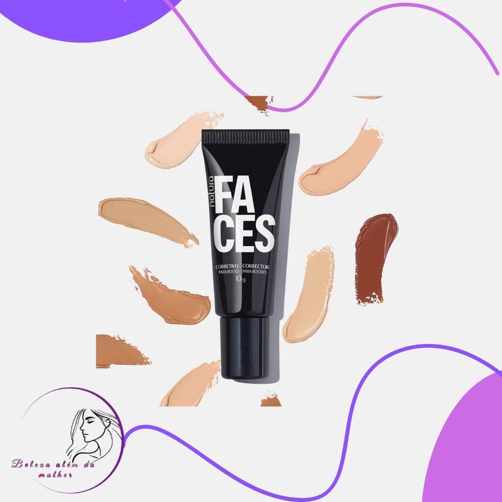 Corretivo Checkmatte Natura Faces | Alta cobertura | Acabamento natural | Textura leve | Vegano 10g