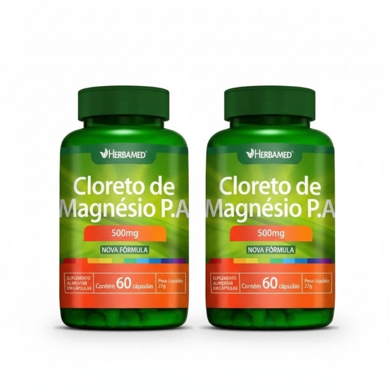 Herbamed Cloreto de Magnesio P.A. 60 cápsulas