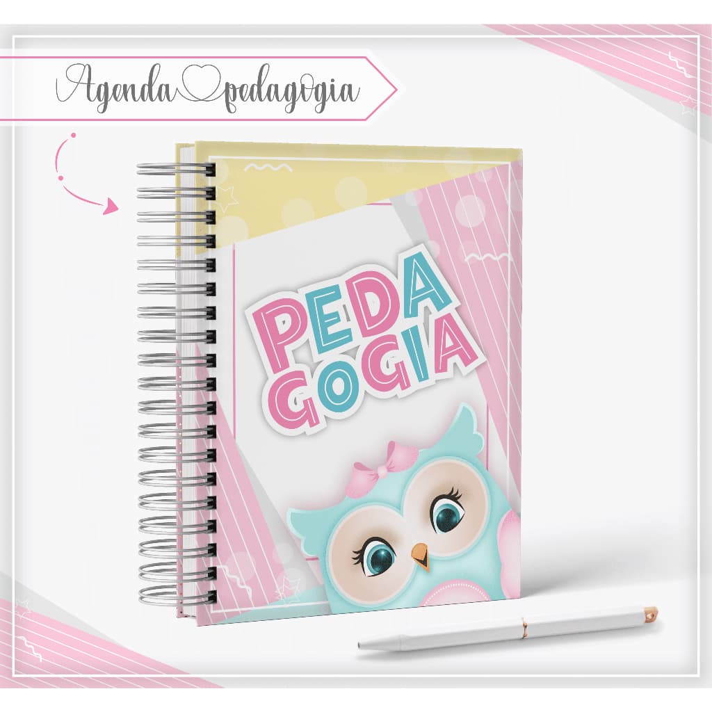 Agenda 2026 Personalizada - Capa dura coleção Profissões