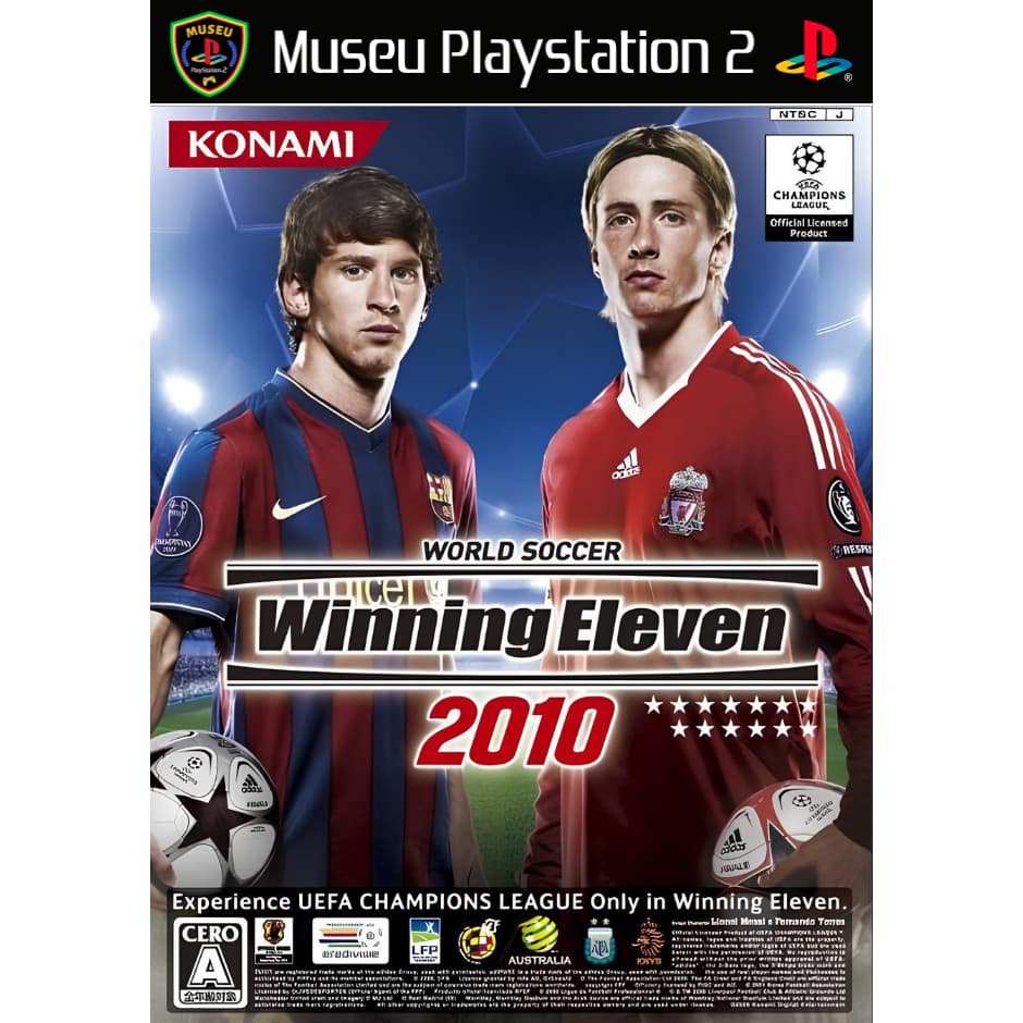 Winning Eleven 2010 (Repro Game) - Playstation 2