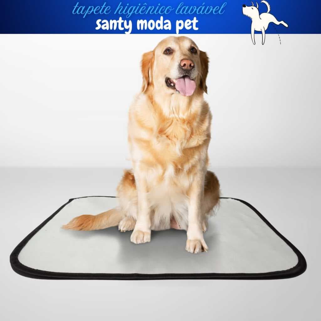 kit 2 tapete lavável Pet, cães , cachorros, não vaza xixi pet reutilizável