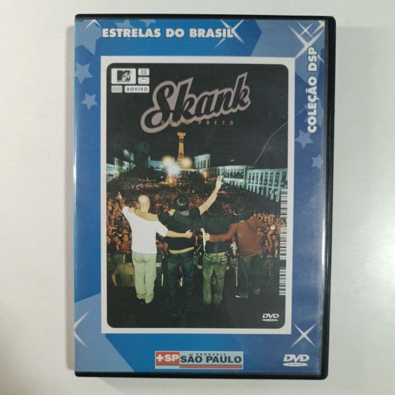 Dvd MTV Ao Vivo Skank Ouro Preto