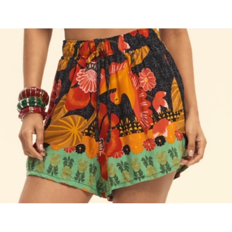 Short feminino estampado Farm