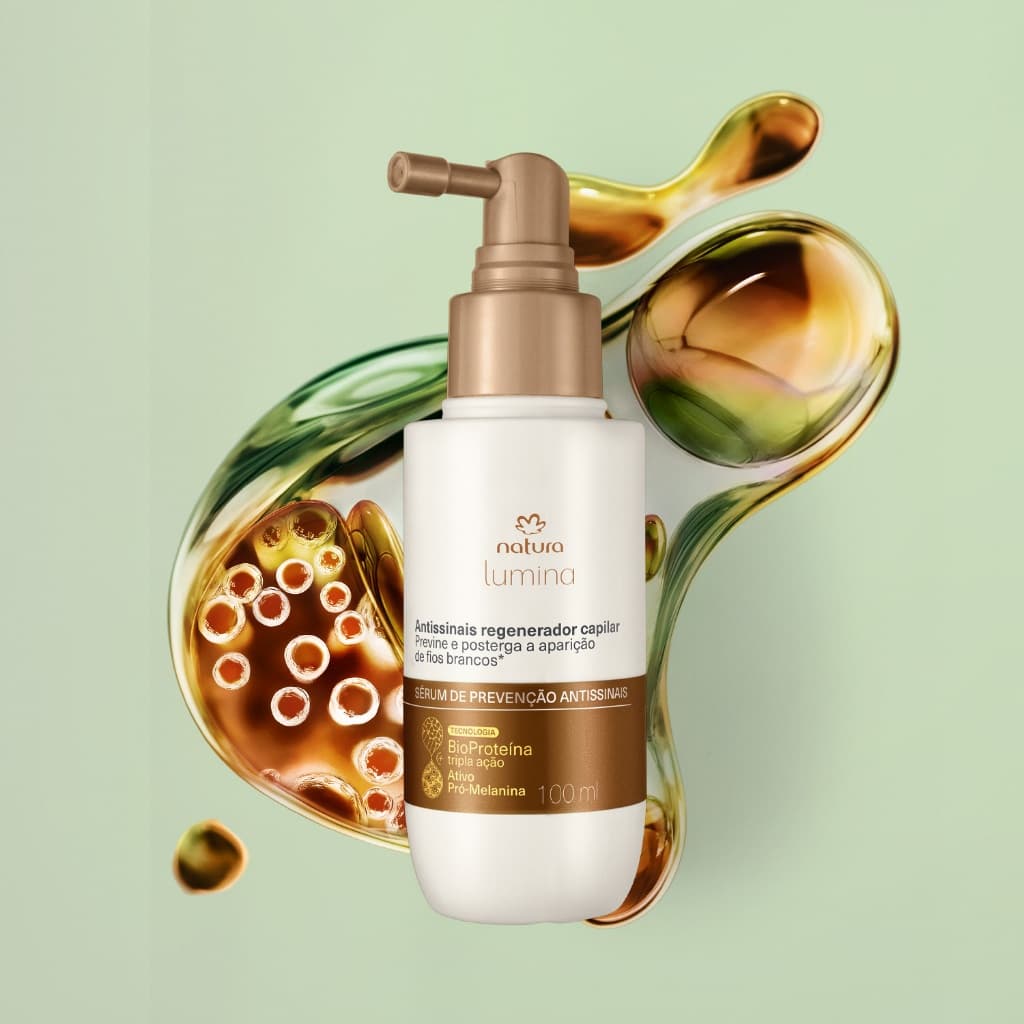 Natura Lumina Sérum de Prevenção Antissinais Regenerador Capilar