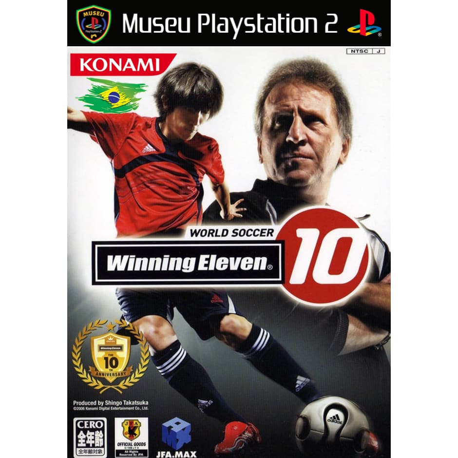 World Soccer Winning Eleven 10 em Português - Playstation 2