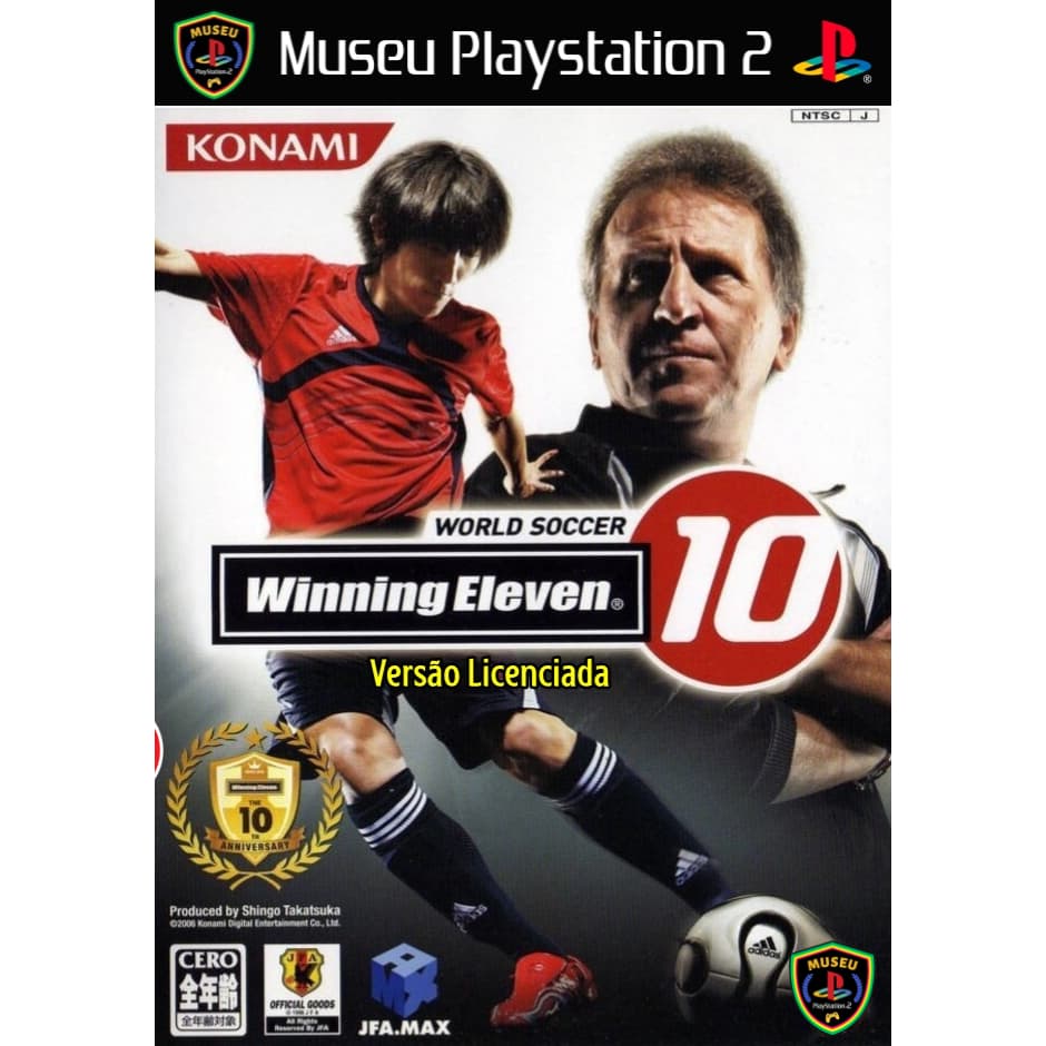 World Soccer Winning Eleven 10 (Versão Licenciada) - Playstation 2