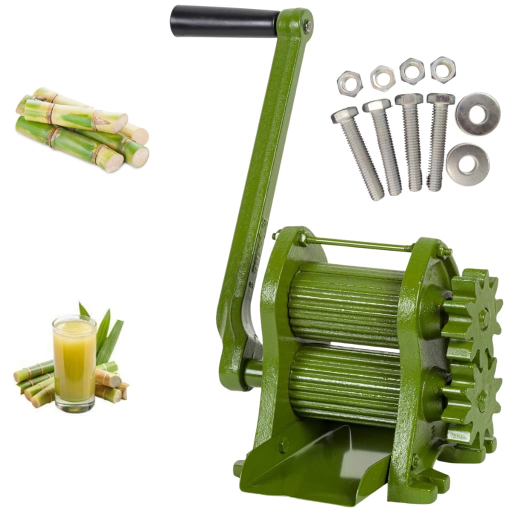 Engenho de Cana Manual 2 Moendas Moedor de Cana Garapa B30 Botini C/ Kit de Parafusos para Fixação