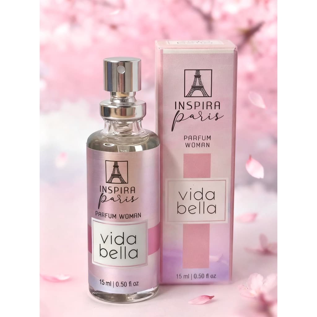 Perfume Feminino Vida Bella 15ml Inspira Paris Bolso Bolsa