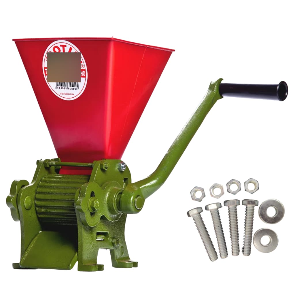 Triturador de Milho Seco Simples Manual Com Parafusos para Fixacao Botini