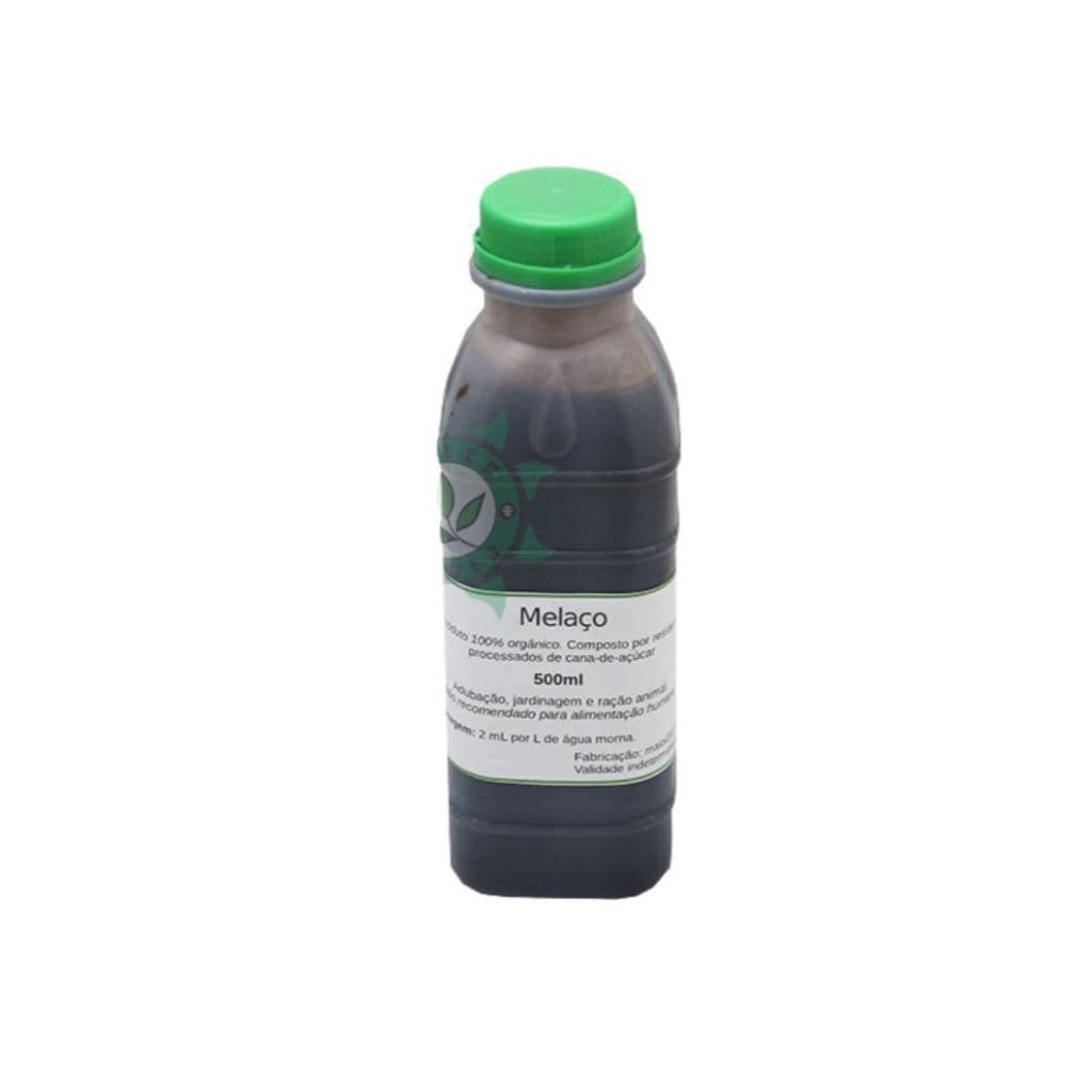 Fertilizante Orgânico Melaço de Cana 500ml - Adubo Estimulante Natural para plantas vegetativo e floração grow cultivo