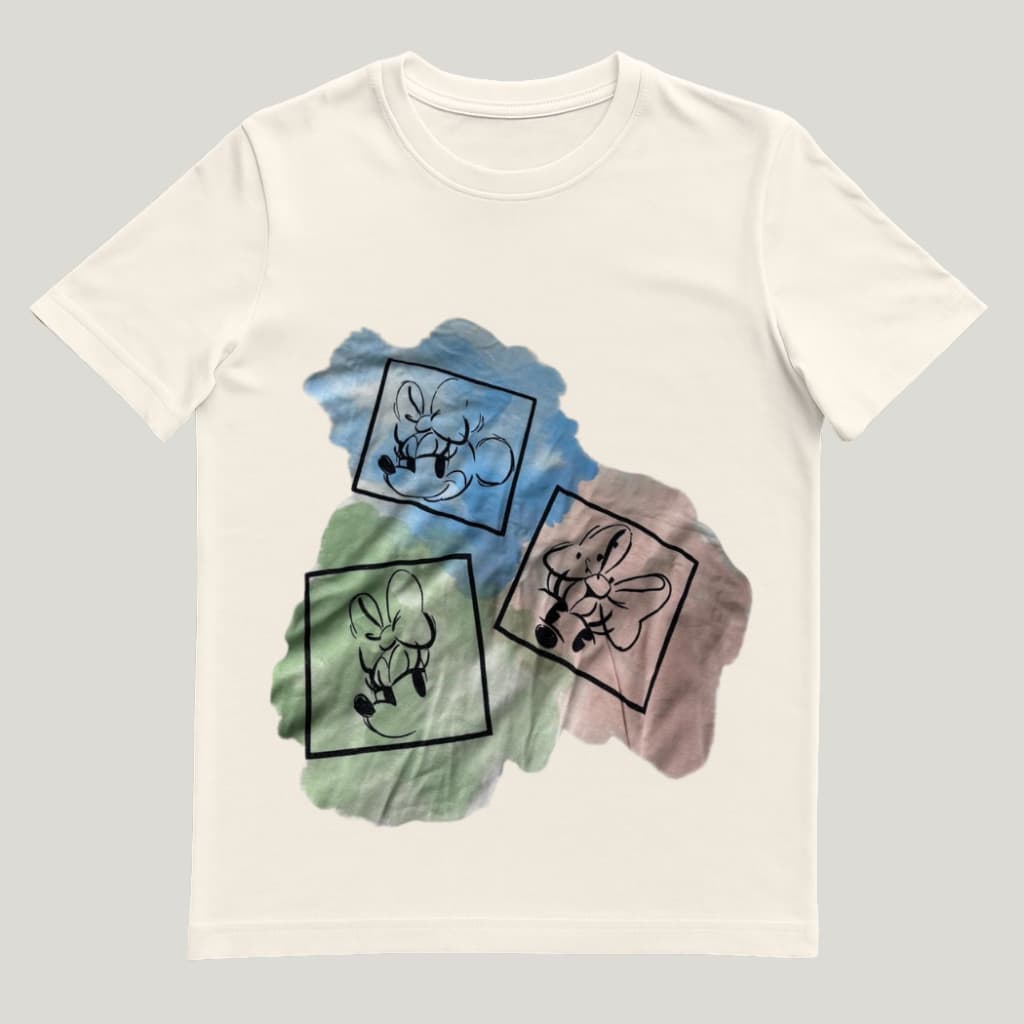 Camiseta Feminina de Algodão Lisas e Estampadas Moda Dia a Dia