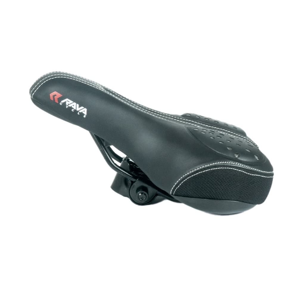 Banco de Bicicleta Bike Selim MTB Preto GEL - Conforto Rava