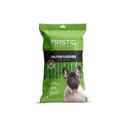 Petisco Mastigável Palito Flexivel Menta 70g Mastig petisco para cães