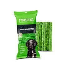 Petisco Mastigável Palito Flexivel Menta 900g Mastig petisco para cães