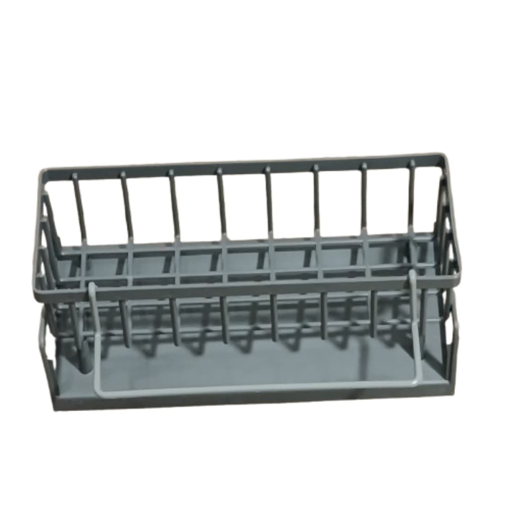 Suporte Organizador Pia Plástico PVC Com Bandeja Para Escoar