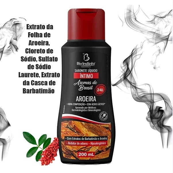 Sabonete Íntimo Bio Instinto - Aromas do Brasil - 200 ml