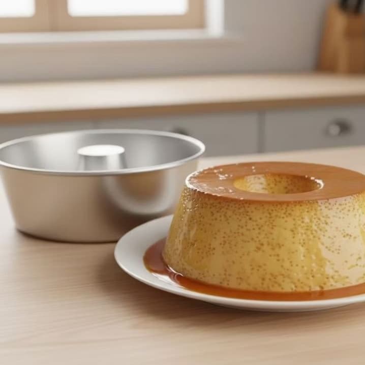 kit 3 forma de Pudim Bolo Suíça assadeira Com cone de Alumínio N°18 altura 7cm largura